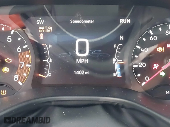 2025 Jeep Compass Latitude with VIN 3C4NJDBN1ST518028, listed as a IAAI auction lot 41096283 with 1,402 mi miles and . Bid and sale history available at DreamBid. Image 15.