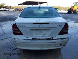 2000 Mercedes-Benz C 230/260/280/320 with VIN WDBRF61J61F042878, listed as a Copart auction lot 80250004 with 137,657 mi miles and Clean Title. Bid and sale history available at carsss.com. Image 6.