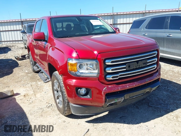 2019 GMC Canyon 4WD All Terrain w/Cloth with VIN 1GTG6FEN7K1343499, listed as a IAAI auction lot 41695869 with 163,702 mi miles. Bid and sale history available at carsss.com. Image 1.