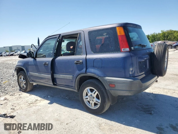 1997 Honda CR-V with VIN JHLRD1857VC028596, listed as a Copart auction lot 48622435 with 93,336 mi miles and Salvage Title. Bid and sale history available at carsss.com. Image 2.