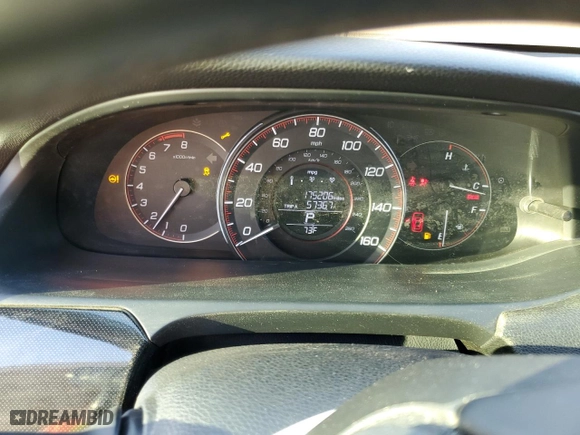 2014 Honda Accord Sedan Sport with VIN 1HGCR2F52EA064769, listed as a Copart auction lot 48712745 with 175,206 mi miles and Salvage Title. Bid and sale history available at carsss.com. Image 9.