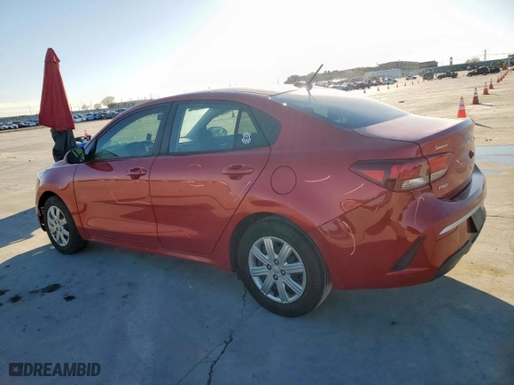 2023 Kia Rio S with VIN 3KPA24AD8PE550720, listed as a Copart auction lot 46978715 with 45,901 mi miles and Salvage Title. Bid and sale history available at carsss.com. Image 2.