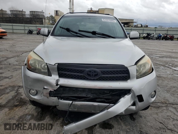 2006 Toyota RAV4 Sport with VIN JTMZD32V466013474, listed as a Copart auction lot 51227005 with 125,001 mi miles and Salvage Title. Bid and sale history available at carsss.com. Image 5.