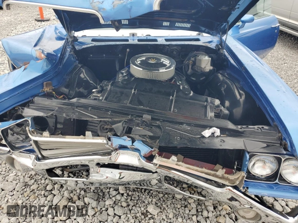 1971 Oldsmobile Cutlass with VIN 336871R14332, listed as a Copart auction lot 72980494 with 53,459 mi miles and Salvage Title. Bid and sale history available at DreamBid. Image 11.