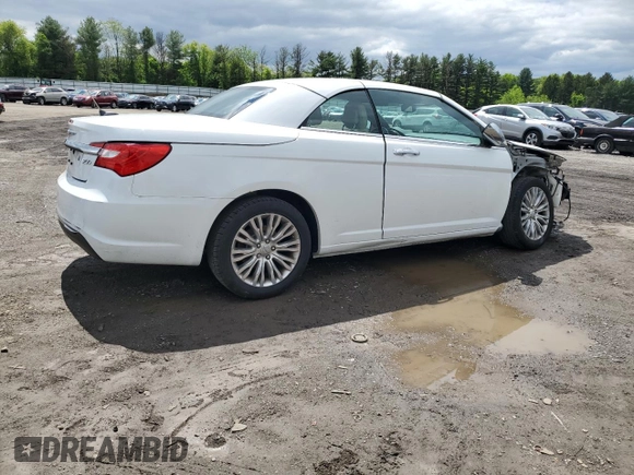 2011 Chrysler 200 Limited with VIN 1C3BC7EG6BN623812, listed as a Copart auction lot 55595095 with 94,843 mi miles and Salvage Title. Bid and sale history available at DreamBid. Image 3.