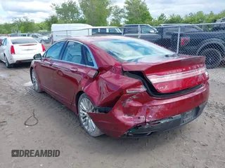 2013 Lincoln MKZ with VIN 3LN6L2G99DR803280, listed as a IAAI auction lot 42343037 with 65,189 mi miles and . Bid and sale history available at DreamBid. Image 3.
