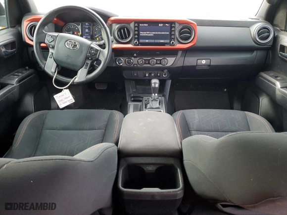 2020 Toyota Tacoma 4WD SR5 with VIN 3TMCZ5AN1LM333688, listed as a Copart auction lot 42177045 with 54,064 mi miles and Salvage Title. Bid and sale history available at carsss.com. Image 8.