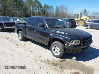 2000 Dodge Dakota Sport with VIN 1B7GL2AN8YS781670, listed as a IAAI auction lot 41696808 with 166,837 mi miles. Bid and sale history available at carsss.com. Image 1.