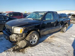2007 Dodge Dakota with VIN 1D7HE42P97S159853, listed as a Copart auction lot 88080995 with 187,157 mi miles and Salvage title. Bid and sale history available at DreamBid. Image 1.