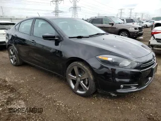 2014 Dodge Dart GT with VIN 1C3CDFEB2ED914446, listed as a Copart auction lot 58241365 with 62,688 mi miles and Salvage title. Bid and sale history available at DreamBid. Image 4.