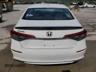 2023 Honda Civic EX with VIN 2HGFE1F73PH308955, listed as a Copart auction lot 54742035 with Not provided miles and Salvage title. Bid and sale history available at DreamBid. Image 6.