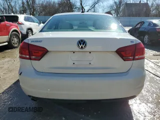 2013 Volkswagen Passat SE with VIN 1VWBH7A36DC139893, listed as a Copart auction lot 46299765 with 100,322 mi miles and Clean Title. Bid and sale history available at carsss.com. Image 6.