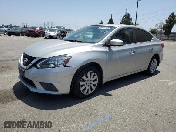 2017 Nissan Sentra S z VIN 3N1AB7APXHY258923, wystawiony jako Copart lot #59006785 z przebiegiem 89 299 mil mil oraz Szkoda całkowita • Salvage title. Historia ofert i sprzedaży dostępna na DreamBid. Obrazek 1.