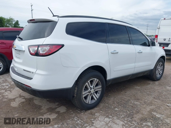 2016 Chevrolet Traverse LT z VIN 1GNKVGKD3GJ270550, wystawiony jako IAAI lot #42484268 z przebiegiem 113 711 mil mil oraz . Historia ofert i sprzedaży dostępna na DreamBid. Obrazek 4.