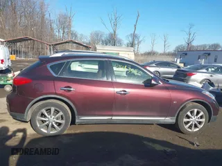 2017 Infiniti QX50 with VIN JN1BJ0RP6HM390079, listed as a IAAI auction lot 41413540 with 75,727 mi miles. Bid and sale history available at carsss.com. Image 13.