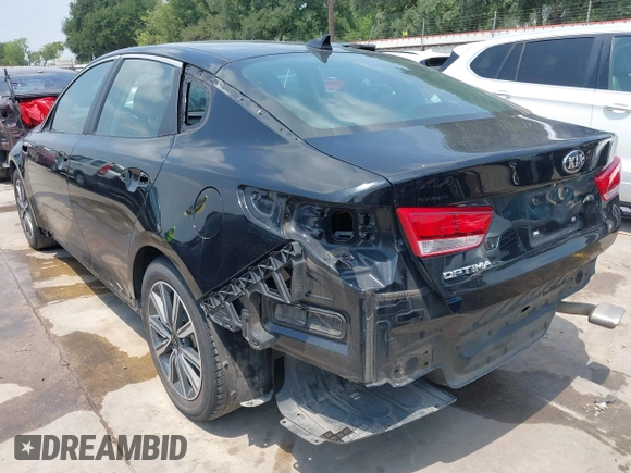 2019 Kia Optima LX with VIN 5XXGT4L38KG375297, listed as a IAAI auction lot 42269791 with 123,631 mi miles and . Bid and sale history available at DreamBid. Image 3.