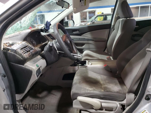 2014 Honda CR-V LX with VIN 3CZRM3H35EG709788, listed as a Copart auction lot 52065655 with 170,070 mi miles and Salvage Title. Bid and sale history available at carsss.com. Image 7.