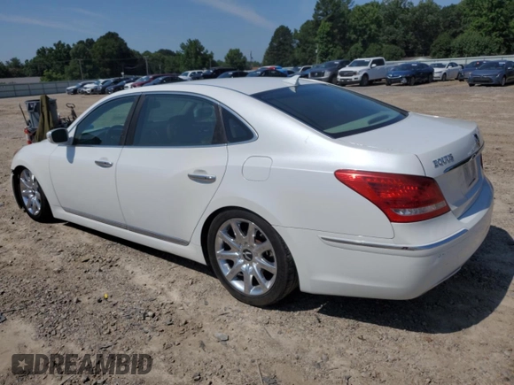 2013 Hyundai Equus Ultimate with VIN KMHGH4JH6DU059194, listed as a Copart auction lot 60420895 with 169,898 mi miles and Clean title. Bid and sale history available at DreamBid. Image 2.