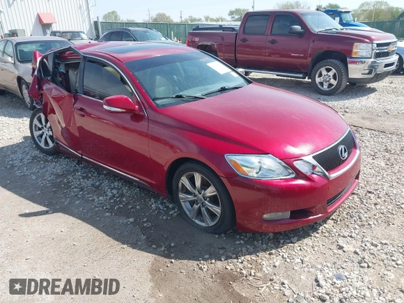 2008 Lexus GS 350 with VIN JTHCE96S580016491, listed as a IAAI auction lot 42036614 with 207,449 mi miles and . Bid and sale history available at DreamBid. Image 1.