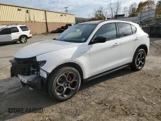 2024 Alfa Romeo Stelvio Veloce z VIN ZASPAKBN5R7D72610, wystawiony jako Copart lot #79088954 z przebiegiem 13 700 mil mil oraz Szkody całkowita. Historia ofert i sprzedaży dostępna na DreamBid. Obrazek 1.