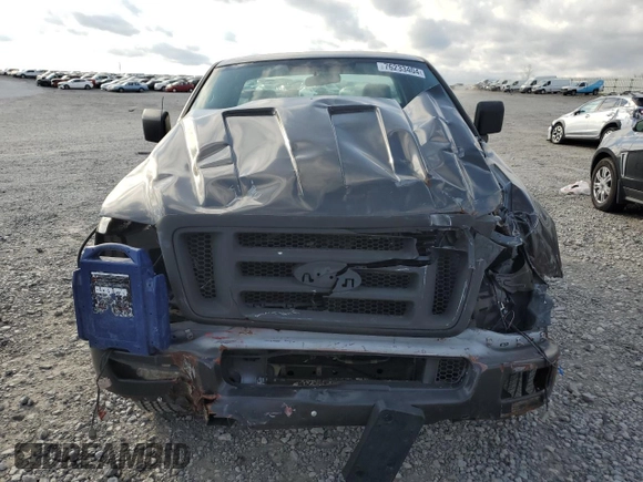 2006 Ford F-150 STX with VIN 1FTRF02286KC76752, listed as a Copart auction lot 76233404 with 135,093 mi miles and Salvage Title. Bid and sale history available at carsss.com. Image 5.