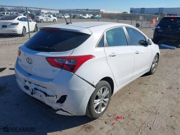 2015 Hyundai Elantra GT with VIN KMHD35LH7FU249030, listed as a IAAI auction lot 41389201 with NaN miles. Bid and sale history available at carsss.com. Image 4.