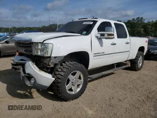 2011 GMC Sierra 2500HD Denali with VIN 1GT125C81BF153547, listed as a Copart auction lot 56892505 with Not provided miles and Salvage title. Bid and sale history available at DreamBid. Image 1.