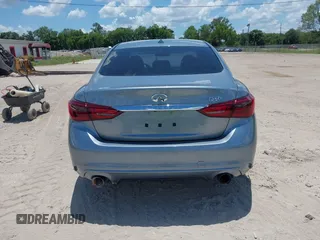 2018 Infiniti Q50 3.0t LUXE with VIN JN1EV7AP1JM361018, listed as a IAAI auction lot 39463706 with 45,648 mi miles. Bid and sale history available at carsss.com. Image 16.