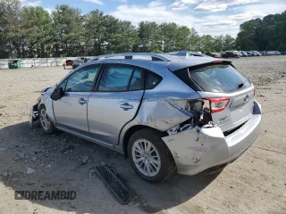 2018 Subaru Impreza Premium с VIN 4S3GTAD63J3711136, выставлен на аукционе Copart как лот 56109785 с пробегом Не указан миль и Списание • Salvage title. История ставок и продаж доступна на DreamBid. Изображение 2.
