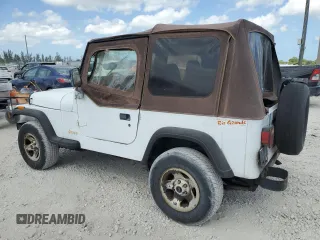 1995 Jeep Wrangler S z VIN 1J4FY19PXSP283293, wystawiony jako Copart lot #55553965 z przebiegiem 178 576 mil mil oraz Czysty tytuł • Clean title. Historia ofert i sprzedaży dostępna na DreamBid. Obrazek 2.