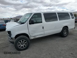 2012 Ford Econoline Passenger XL with VIN 1FBSS3BL9CDA44723, listed as a Copart auction lot 48371435 with 177,463 mi miles and Salvage Title. Bid and sale history available at DreamBid. Image 1.