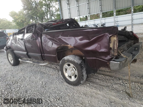 2005 Dodge Ram 2500 SLT with VIN 3D7KS28C85G860976, listed as a Copart auction lot 68625754 with 0 mi miles and Salvage Title. Bid and sale history available at carsss.com. Image 2.