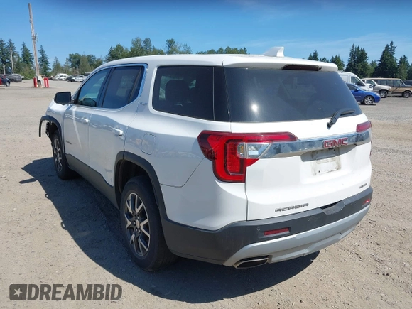 2020 GMC Acadia SLE с VIN 1GKKNRLS7LZ182229, выставлен на аукционе IAAI как лот 42442357 с пробегом 35 944 миль миль и . История ставок и продаж доступна на DreamBid. Изображение 3.