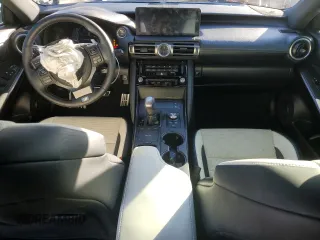2021 Lexus IS 350 F Sport with VIN JTHGZ1B22M5038927, listed as a Copart auction lot 80977664 with 53,439 mi miles and Salvage title. Bid and sale history available at DreamBid. Image 8.