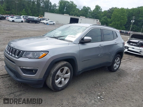 2019 Jeep Compass Latitude with VIN 3C4NJCBB3KT851086, listed as a IAAI auction lot 42248059 with 149,351 mi miles and . Bid and sale history available at DreamBid. Image 2.
