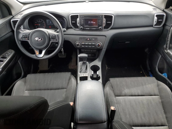 2017 Kia Sportage LX with VIN KNDPM3AC4H7213422, listed as a Copart auction lot 53560945 with 111,822 mi miles and Salvage Title. Bid and sale history available at carsss.com. Image 8.