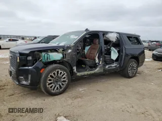 2023 GMC Yukon XL Denali Ultimate with VIN 1GKS2KKL7PR538324, listed as a Copart auction lot 43148215 with Not Provided miles and Salvage Title. Bid and sale history available at carsss.com. Image 1.