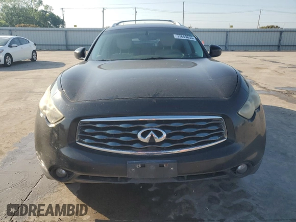 2010 Infiniti FX with VIN JN8AS1MW1AM851189, listed as a Copart auction lot 53859835 with 146,695 mi miles and Salvage title. Bid and sale history available at DreamBid. Image 5.
