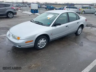 2002 Saturn SL with VIN 1G8ZH52872Z262235, listed as a IAAI auction lot 41424144 with 164,498 mi miles. Bid and sale history available at carsss.com. Image 17.