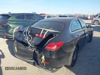 2022 Mercedes-Benz C 300 with VIN W1KAF4HB4NR058640, listed as a IAAI auction lot 41776946 with 47,882 mi miles and . Bid and sale history available at DreamBid. Image 4.