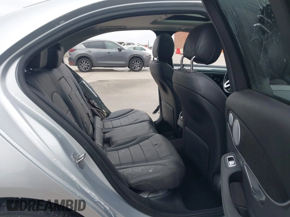 2021 Mercedes-Benz C 300 with VIN W1KWF8DB8MR635817, listed as a IAAI auction lot 41611333 with 26,198 mi miles and . Bid and sale history available at DreamBid. Image 8.
