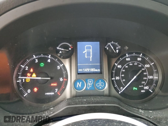 2012 Lexus GX 460 Premium z VIN JTJJM7FX7C5042613, wystawiony jako Copart lot #86386934 z przebiegiem 149 180 mil mil oraz Nie do naprawy • Non repairable. Historia ofert i sprzedaży dostępna na DreamBid. Obrazek 9.