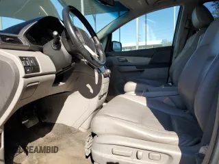 2012 Honda Odyssey EX-L with VIN 5FNRL5H62CB015738, listed as a Copart auction lot 47268455 with 150,924 mi miles and Salvage Title. Bid and sale history available at DreamBid. Image 7.