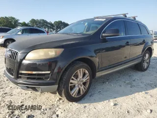 2011 Audi Q7 Premium z VIN WA1CGAFE0BD005755, wystawiony jako Copart lot #57557485 z przebiegiem 156 881 mil mil oraz Czysty tytuł • Clean title. Historia ofert i sprzedaży dostępna na DreamBid. Obrazek 1.