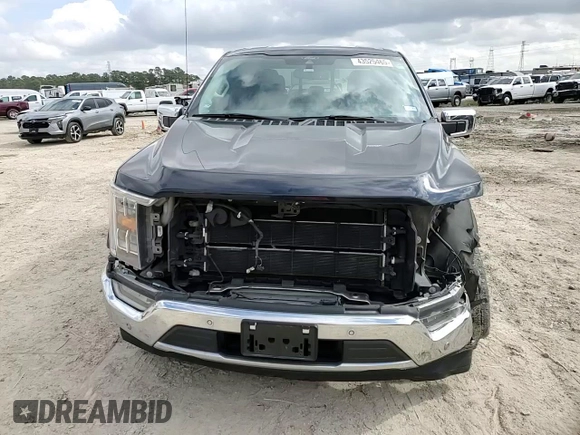 2021 Ford F-150 XL z VIN 1FTFW1CD1MFB42051, wystawiony jako Copart lot #43525465 z przebiegiem 46 549 mil mil oraz Szkoda całkowita • Salvage title. Historia ofert i sprzedaży dostępna na DreamBid. Obrazek 11.