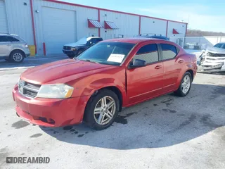 2008 Dodge Avenger SXT with VIN 1B3LC56K38N183131, listed as a IAAI auction lot 41581124 with 209,686 mi miles. Bid and sale history available at carsss.com. Image 18.