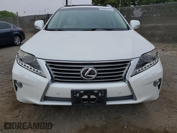 2014 Lexus RX 350 with VIN JTJBK1BA6E2461484, listed as a Copart auction lot 58937775 with 95,704 mi miles and Salvage title. Bid and sale history available at DreamBid. Image 5.