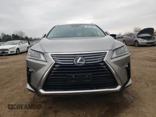 2018 Lexus RX 350L Premium with VIN JTJDZKCA7J2007053, listed as a Copart auction lot 53824585 with 100,725 mi miles and Salvage Title. Bid and sale history available at DreamBid. Image 5.
