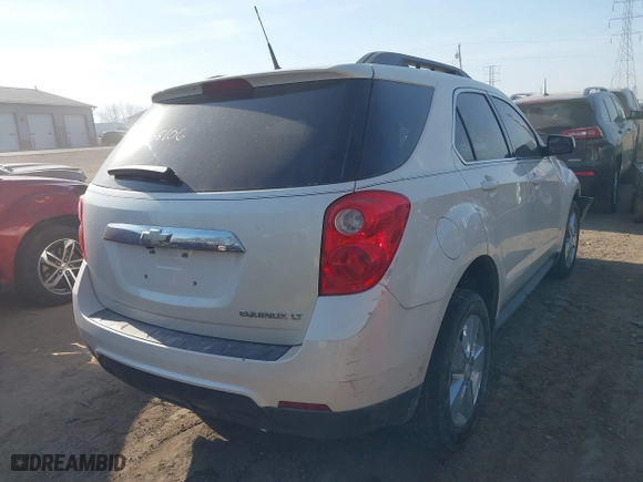 2012 Chevrolet Equinox LT w/2LT with VIN 2GNALPEK6C1290484, listed as a IAAI auction lot 41768106 with 1 mi miles. Bid and sale history available at carsss.com. Image 4.