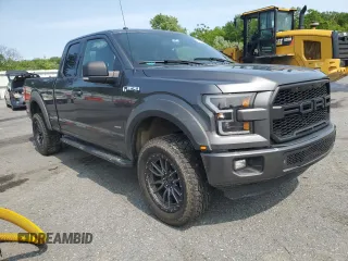 2017 Ford F-150 XL with VIN 1FTFX1EG1HFB03745, listed as a Copart auction lot 59051365 with 99,111 mi miles and Salvage title. Bid and sale history available at DreamBid. Image 4.
